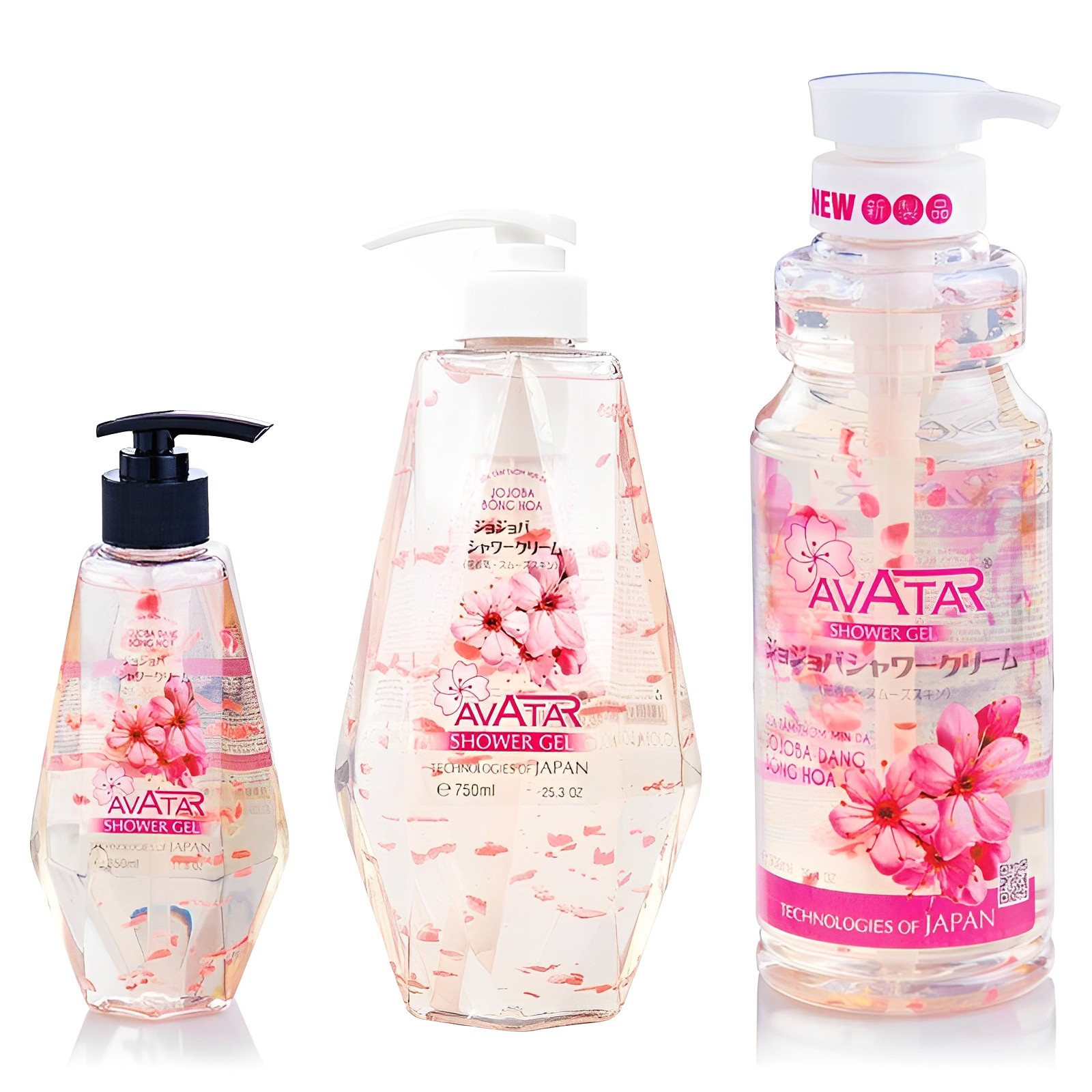 Sữa Tắm Avatar Hương Nước Hoa Thơm Mịn Da Jojoba Bông Hoa Jojoba Shower Gel Nhật Bản