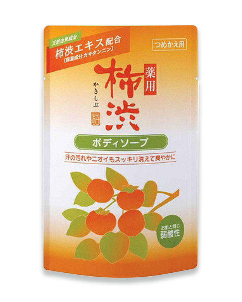 (Nội Địa Nhật) Sữa Tắm Chiết Xuất Quả Hồng  (GÓI REFILL 350ML)