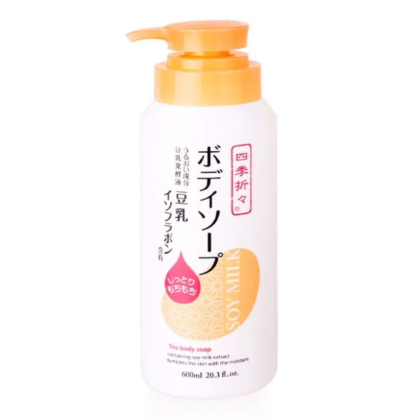Sữa Tắm Tinh Chất Sữa Đậu Nành SHIKIORIORI 600ml