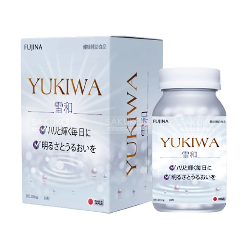 Viên Uống Trắng Da YUKIWA FUJINA Nhật Bản 60 Viên