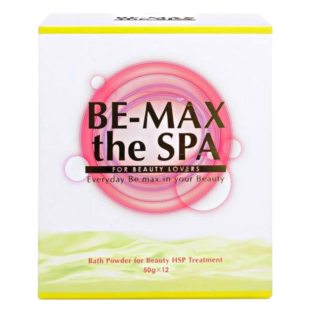 Bột Tắm Trắng Be Max The Spa Bath Powder Hộp 12 Gói x 50g - Nội Địa Nhật Bản