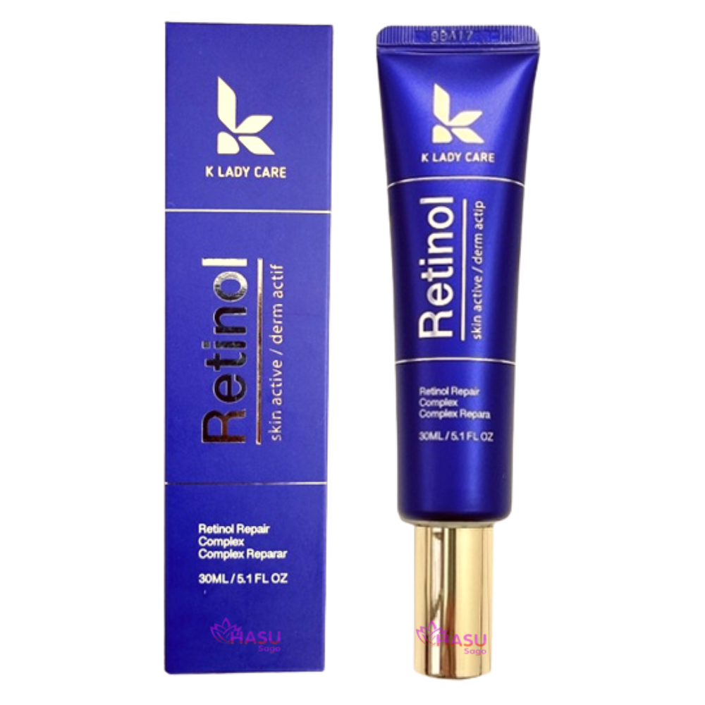 Kem Dưỡng Retinol 0.5% K LADY CARE 30ml Hàn Quốc - Dưỡng Trắng, Phục Hồi Trẻ Hóa Da, Ngăn Ngừa Lão Hóa