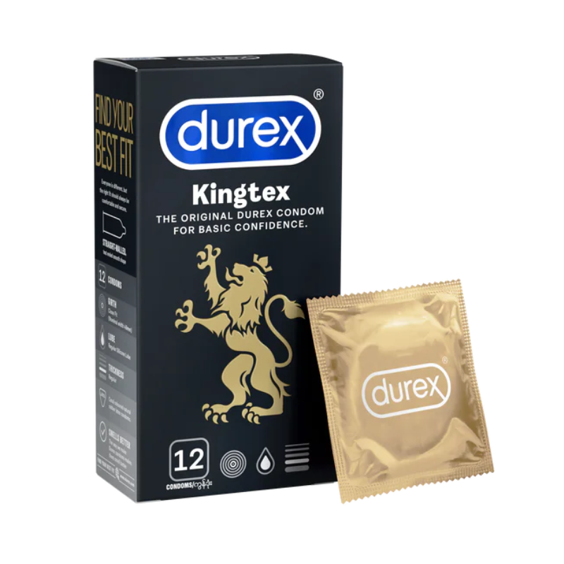 [Chính Hãng] Bao Cao Su Durex Kingtex Hộp 12 Cái