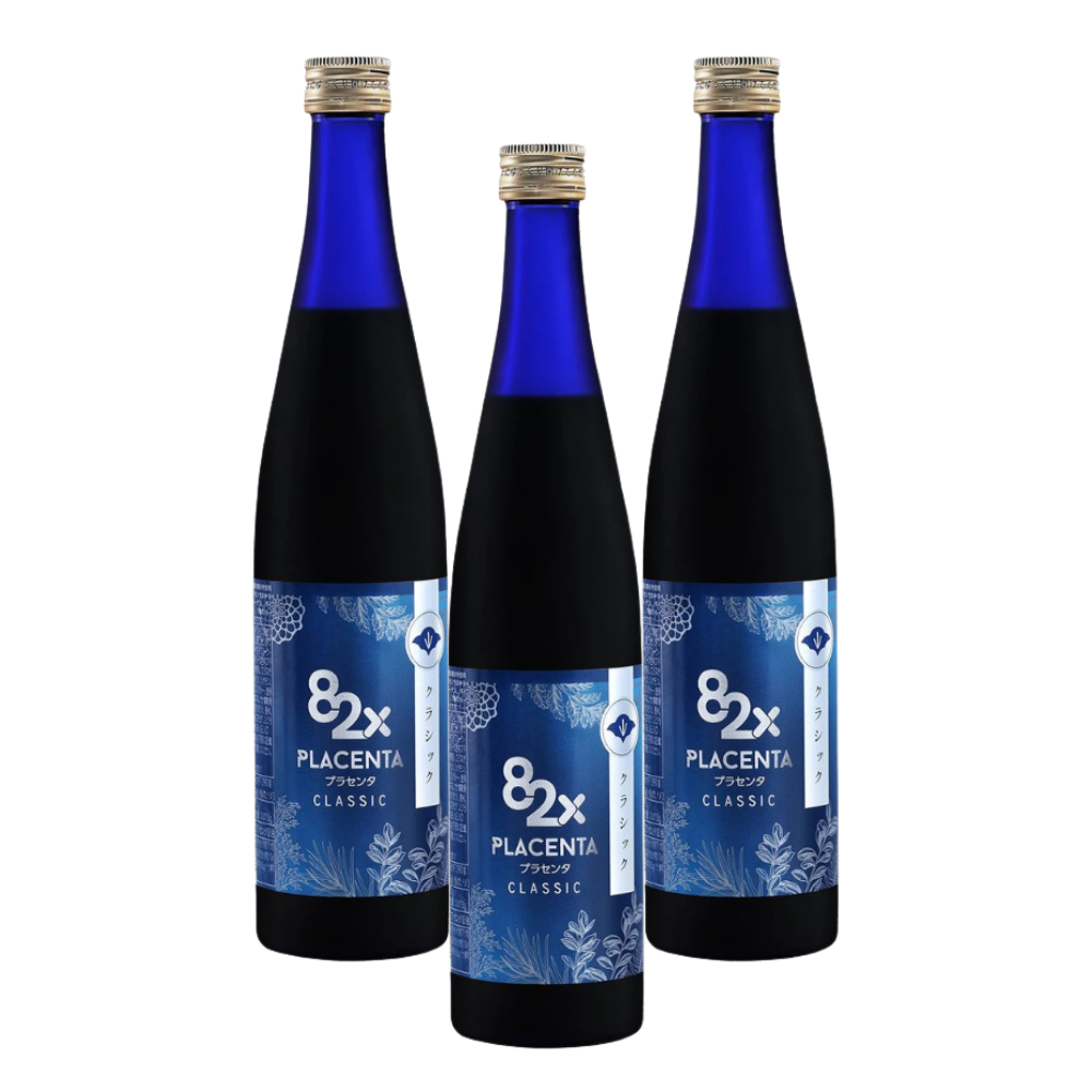 Combo 3 Chai Nước Uống Tinh Chất Nhau Thai 82X Placenta Classic Nhật Bản 500ml