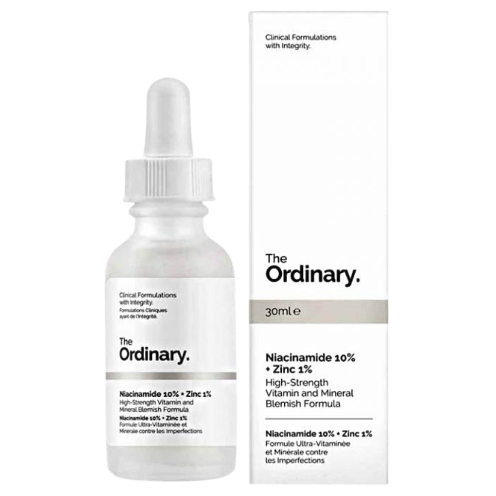 Tinh Chất Trị Mụn, Se Khít Lỗ Chân Lông The Ordinary Niacinamide 10% + Zinc 1% 30ml