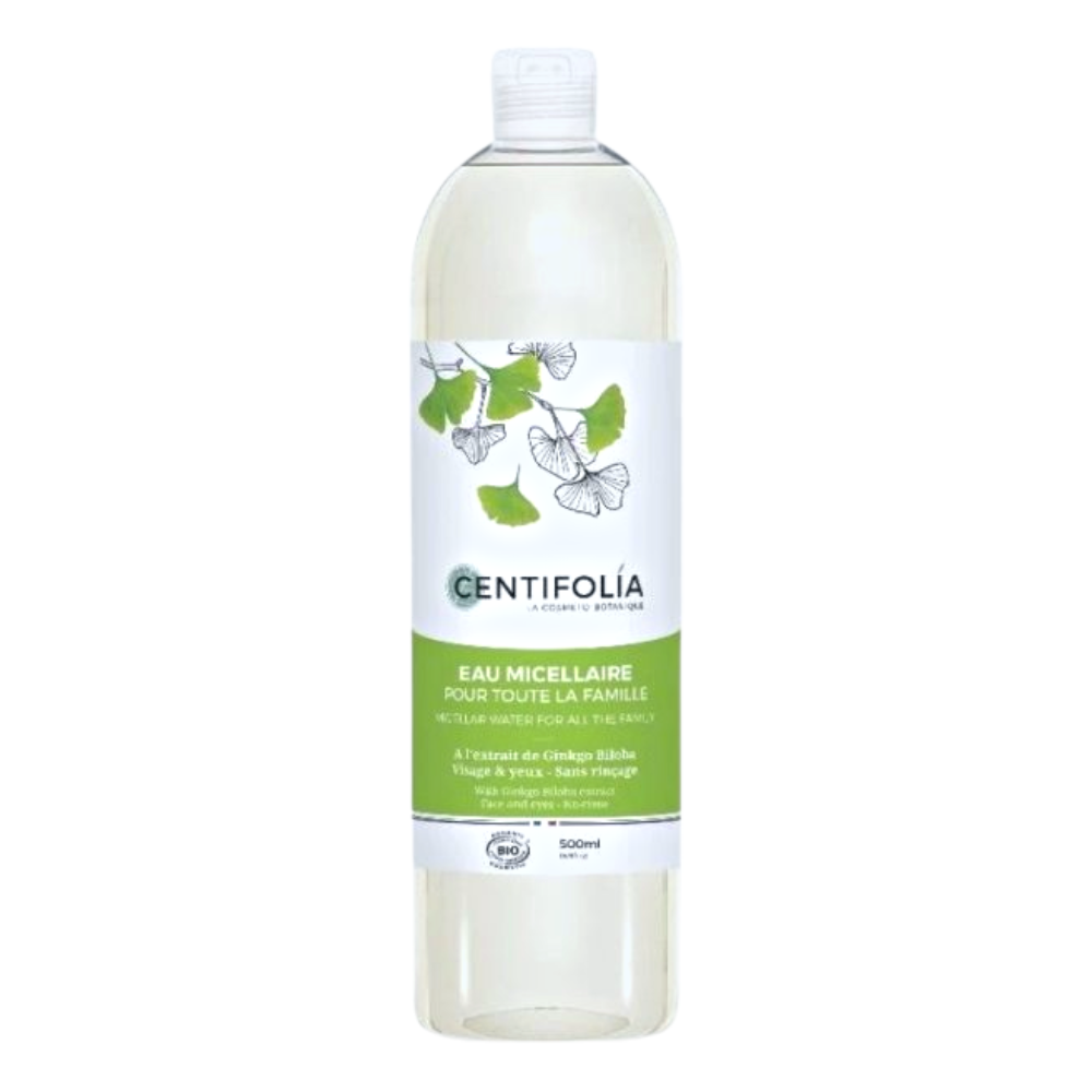 Nước Tẩy Trang Centifolia Micellar Water Chiết Xuất Lá Bạch Quả 500ml