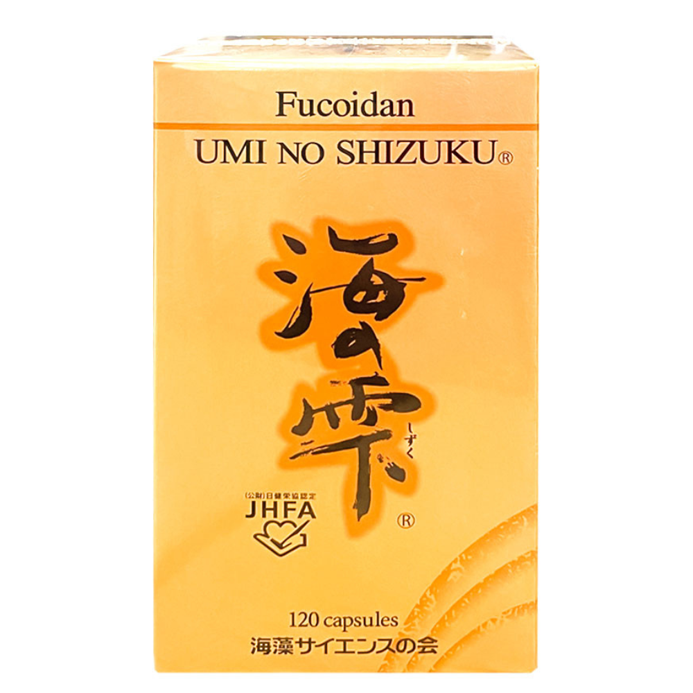 Viên Uống Hỗ Trợ Điều Trị Ung Thư Fucoidan Umi No Shizuku Nhật Bản 120 Viên - Nội Địa Nhật Bản