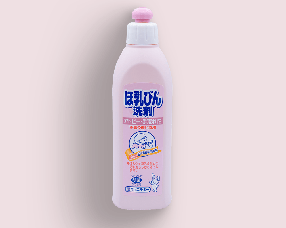 Nước rửa bình sữa, vệ sinh bình sữa Elmie dành cho trẻ trên 1 tuổi - 300ml