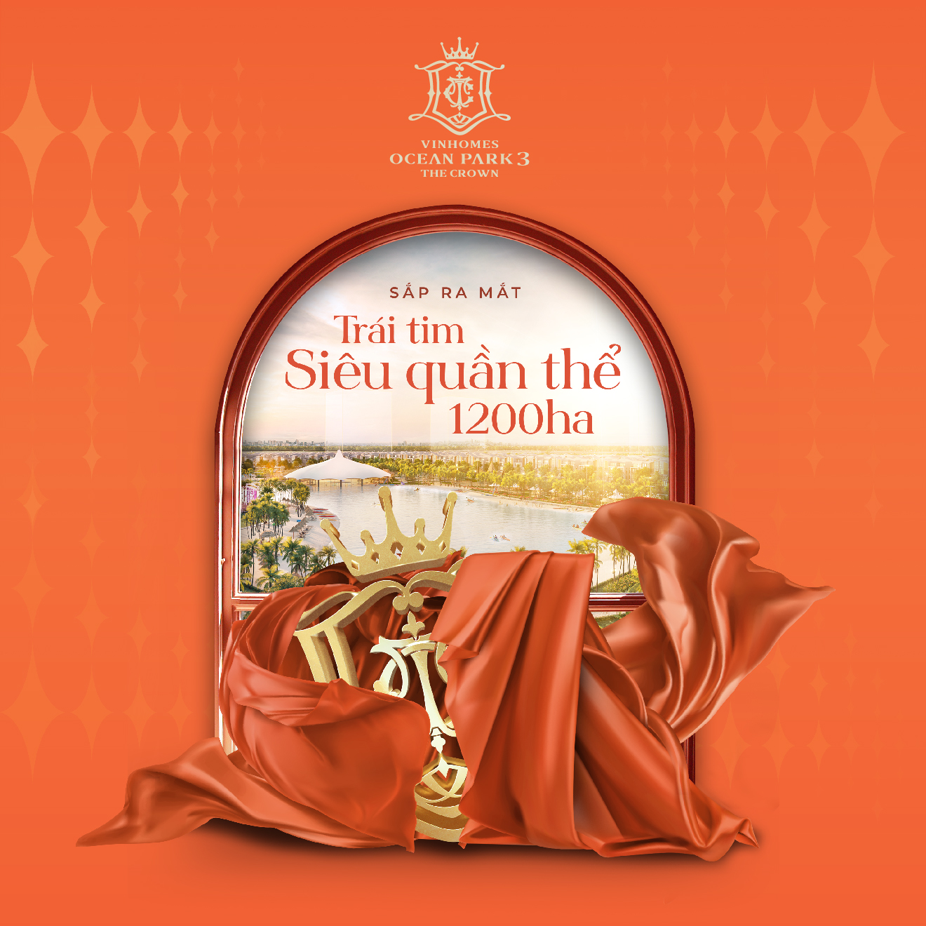 SẮP RA MẮT HỢP PHẦN CUỐI CÙNG CỦA SIÊU QUẦN THỂ ĐÔ THỊ BIỂN 1.200HA VINHOMES OCEAN PARK 3 - THE CROWN