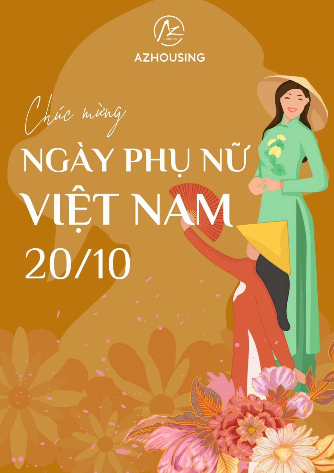 💐💐💐AZHOUSING CHÚC MỪNG NGÀY PHỤ NỮ VIỆT NAM