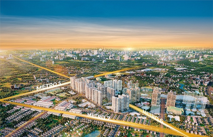 The Metrolines thu hút cộng đồng cư dân quốc tế