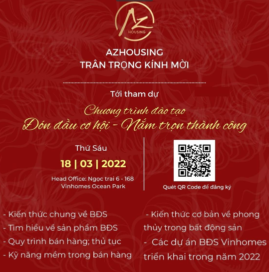 Chương Trình Đào Tạo: Đón Đầu Cơ Hội - Nắm Trọn Thành Công