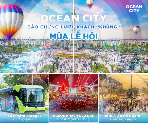 TIỀM NĂNG SINH LỜI KHI KINH DOANH TẠI OCEAN CITY