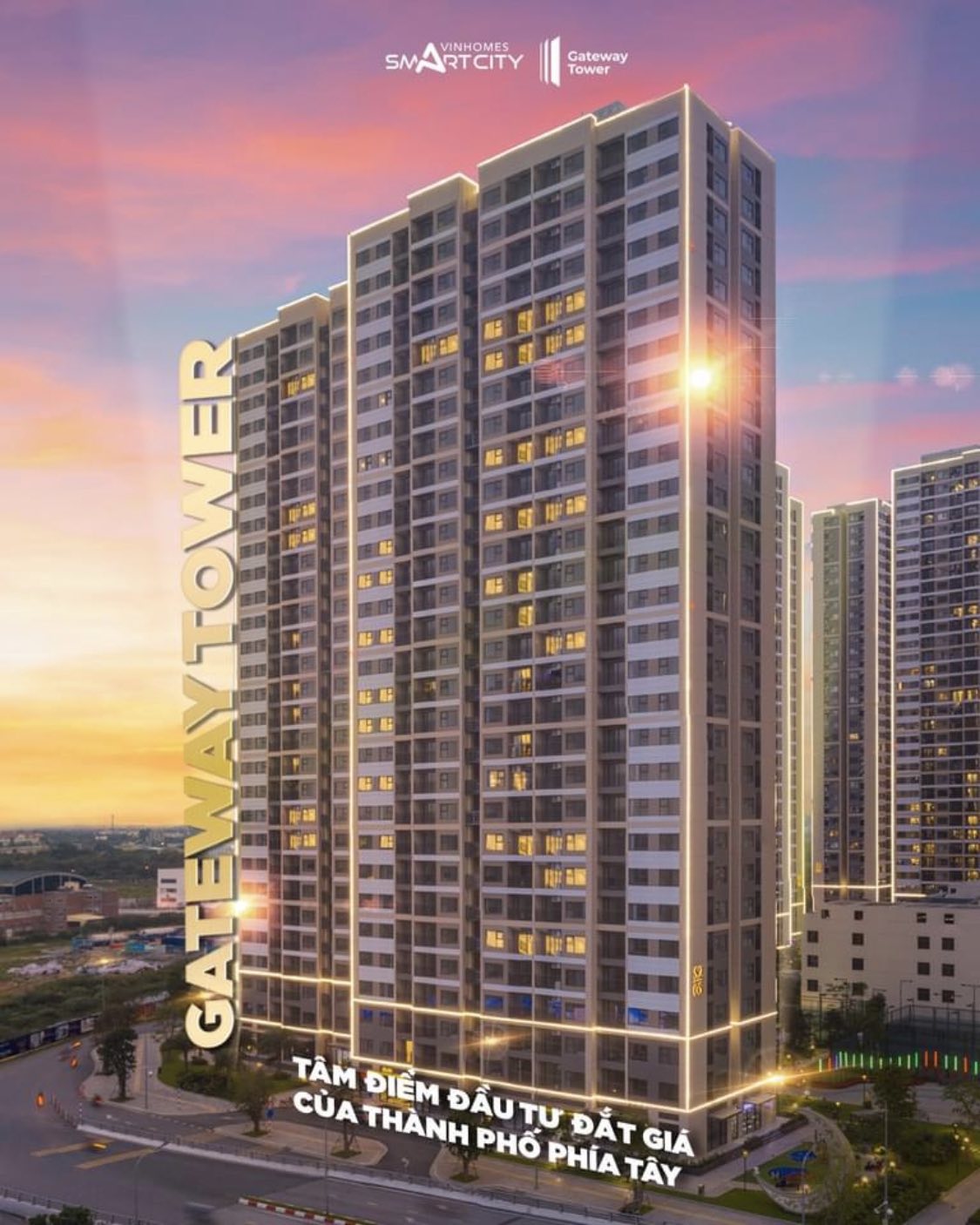 Gateway Tower hút khách thuê ngoại quốc nhờ vị trí đắc địa
