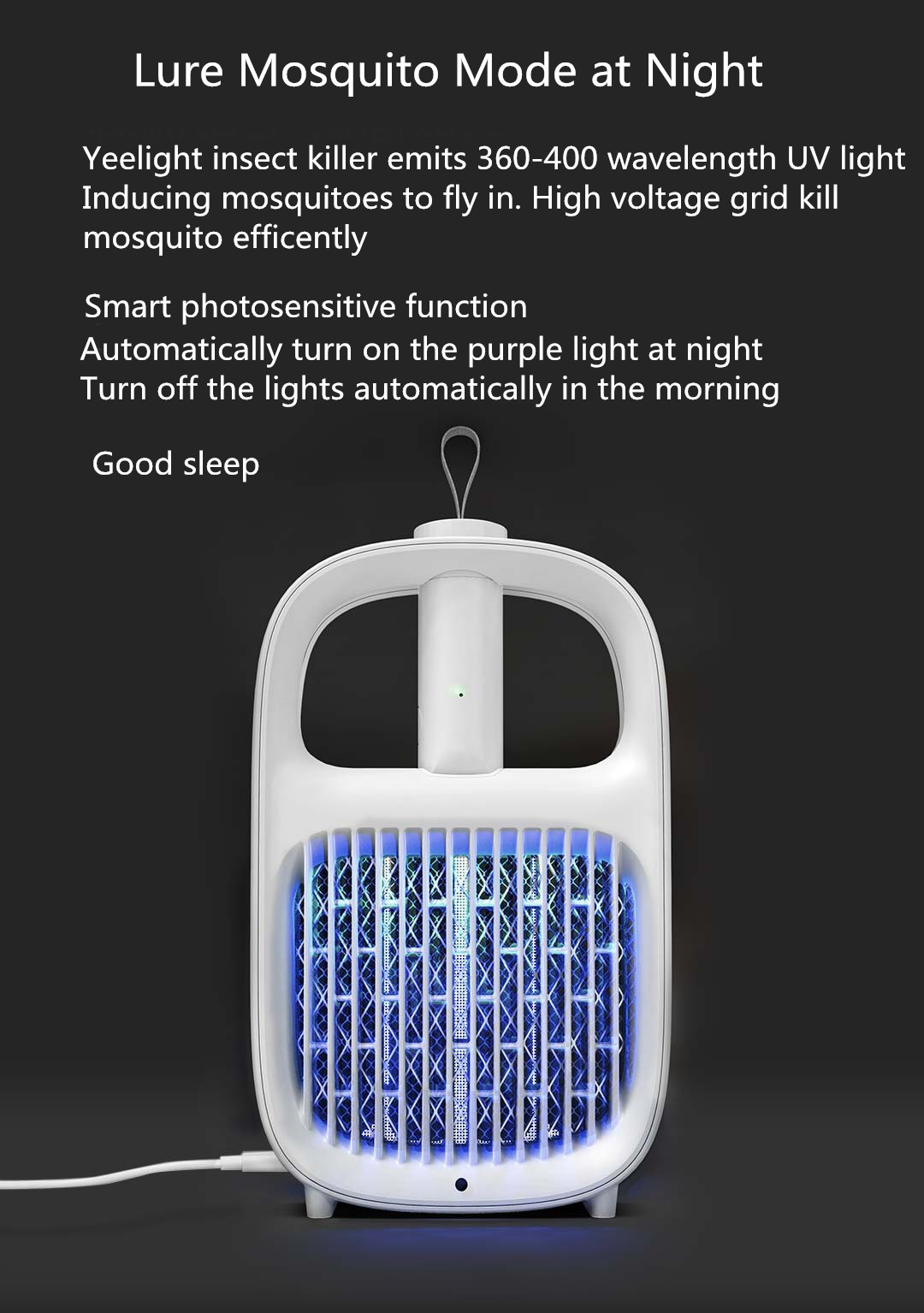 Đèn muỗi Yeelight Mosquito Repellant Lamp 2 trong 1 Đèn muỗi Yeelight Mosquito Repellant Lamp 2 trong 1