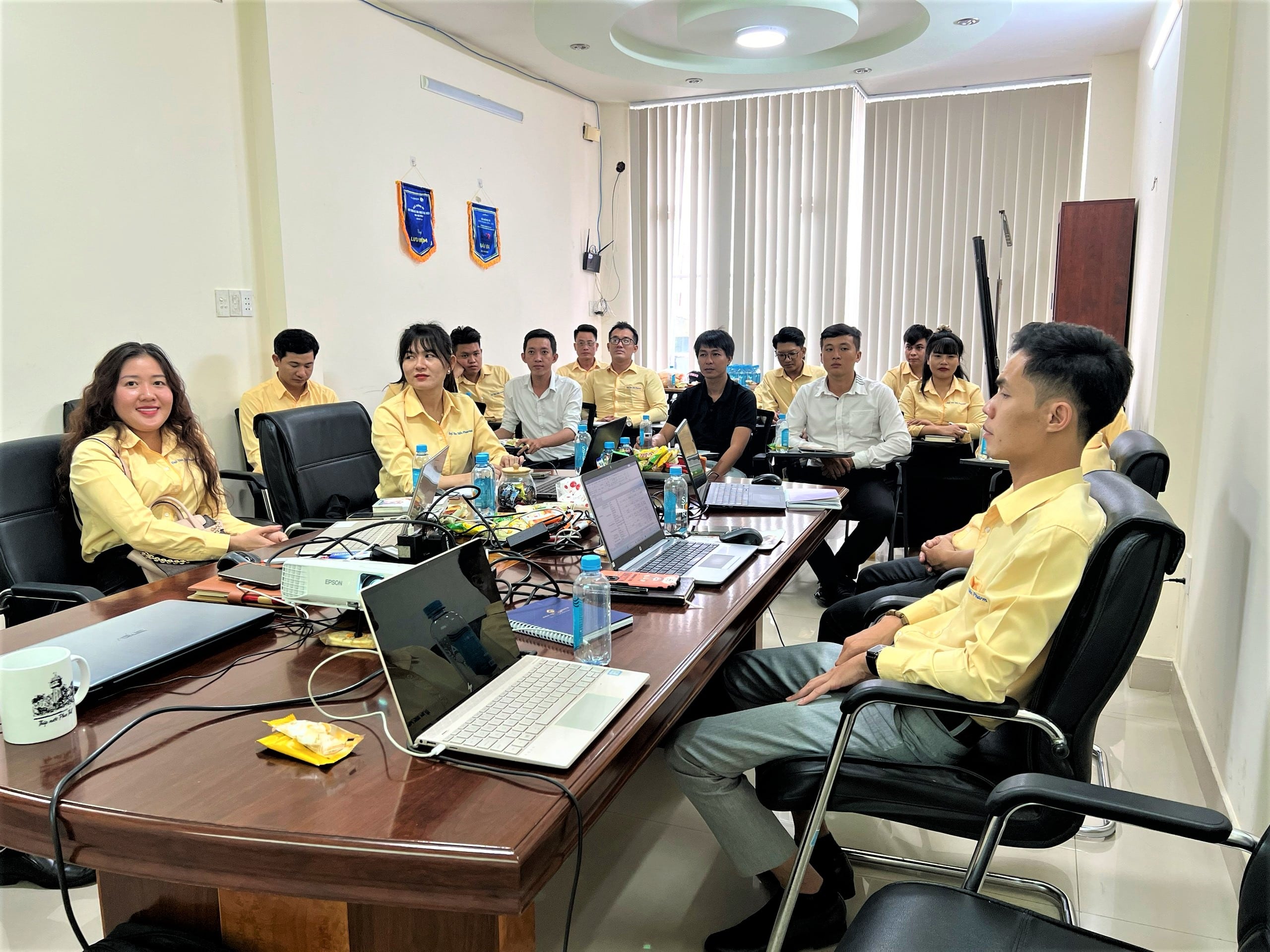 BUỔI TRAINING SẢN PHẨM QUÝ II ĐẾN CÁC CBNV CÔNG TY TNHH DƯỢC PHẨM ĐẠI TÂN TIẾN