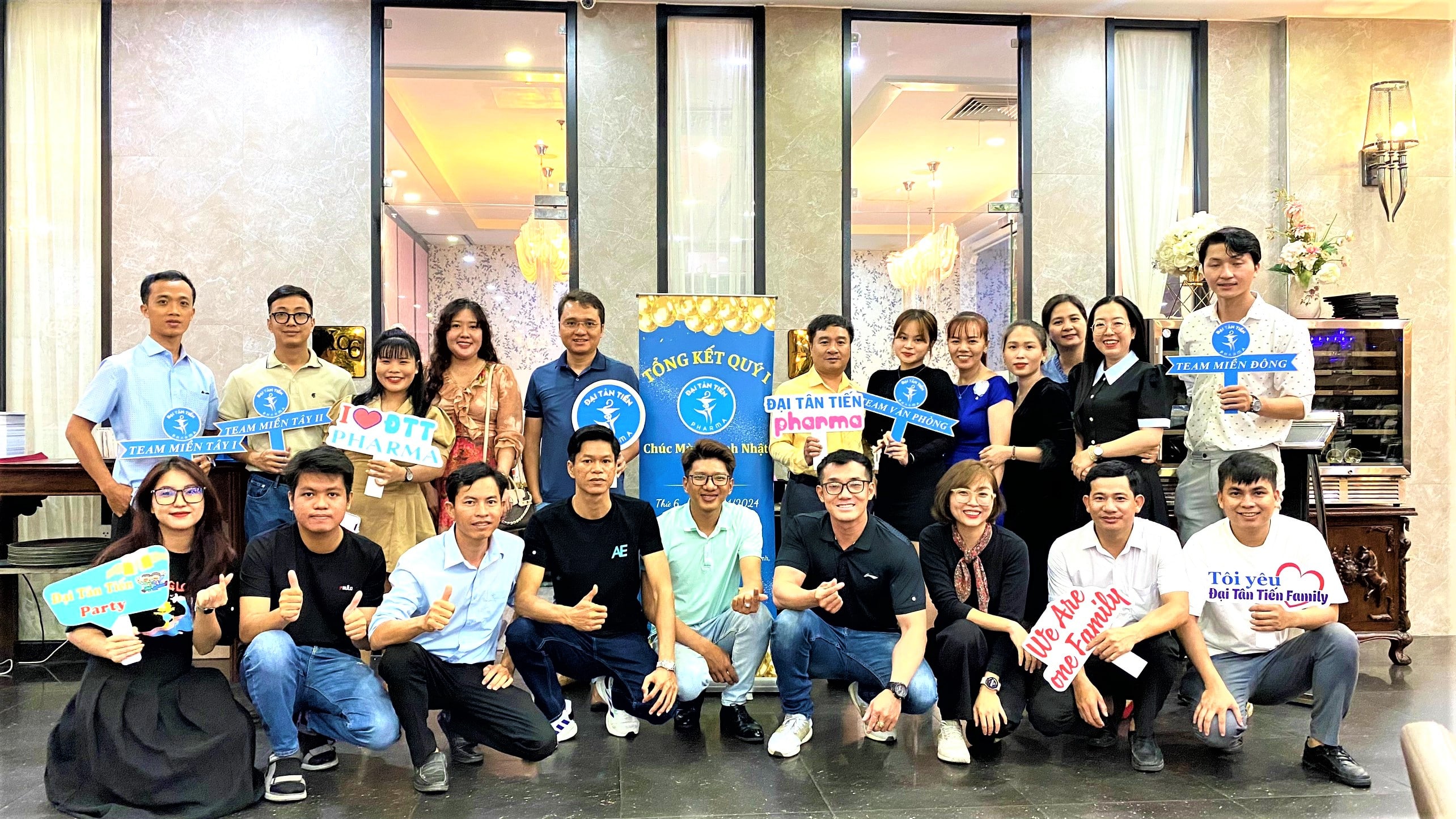 CÔNG TY TNHH DƯỢC PHẨM ĐẠI TÂN TIẾN TỔNG KẾT QUÝ I NĂM 2024