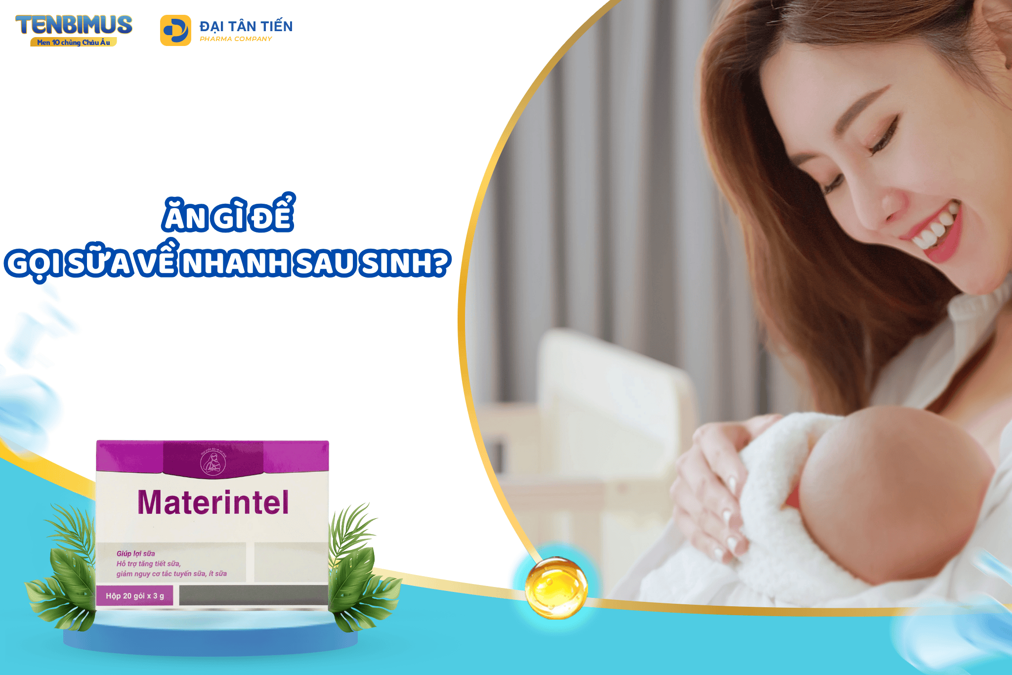 Ăn gì để gọi sữa về nhanh sau sinh? Gợi ý thực phẩm giàu dưỡng giúp mẹ lợi sữa tự nhiên