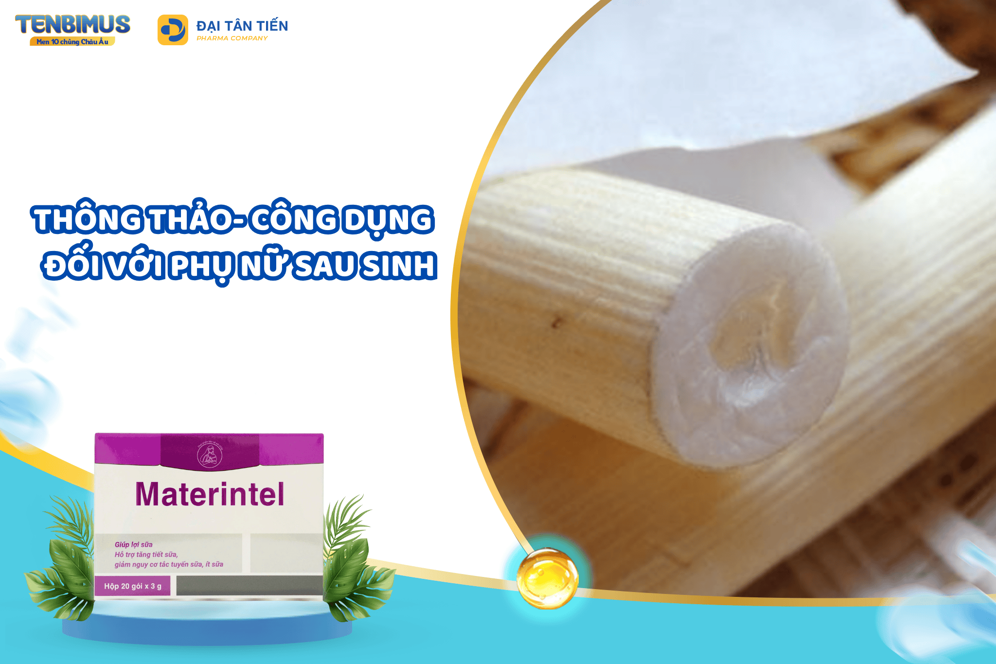 Khám phá công dụng thông thảo với phụ nữ sau sinh – Giải pháp tự nhiên cho sức khoẻ hồi phục
