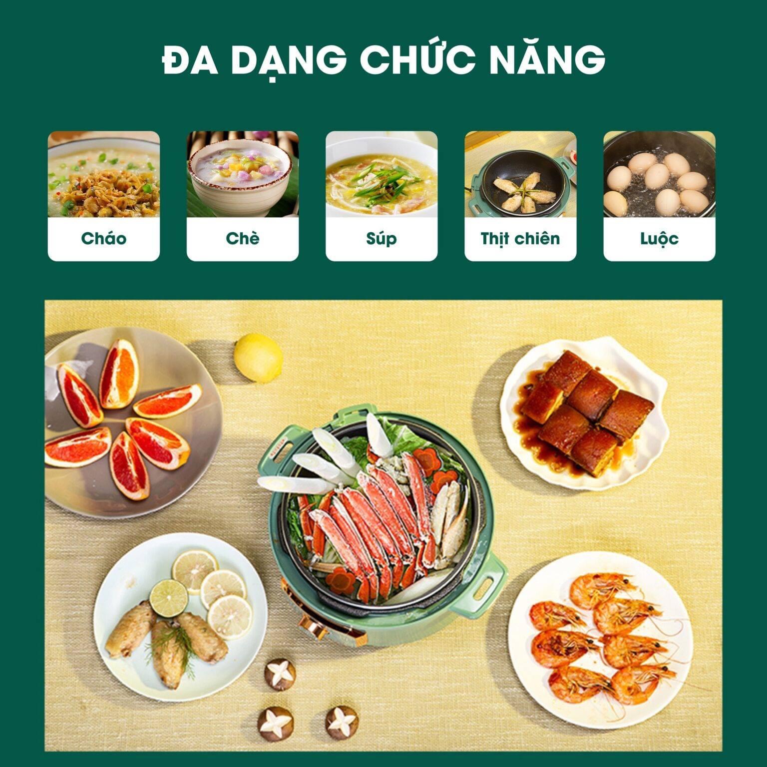 Nồi áp suất đa năng CHEF&CHEF 689VN
