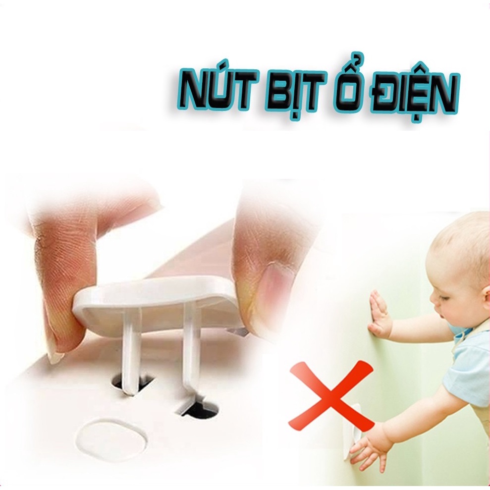 Nút Bịt Ổ Điện Chống Giật Loại 2 Chân Cao Cấp, Nút Bịt Nhỏ Gọn Chắc Chắn Bảo Vệ An Toàn Cho Bé - TakyShop 8700 12 083b5a56 ee48 40b3 a306 8cfa68aaea24