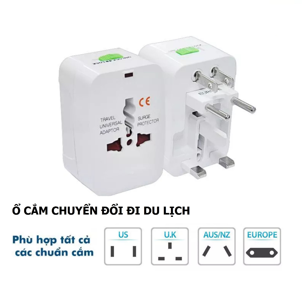 Bộ chuyển đổi đa năng TakyHome 8604 dùng cho phích cắm quốc tế