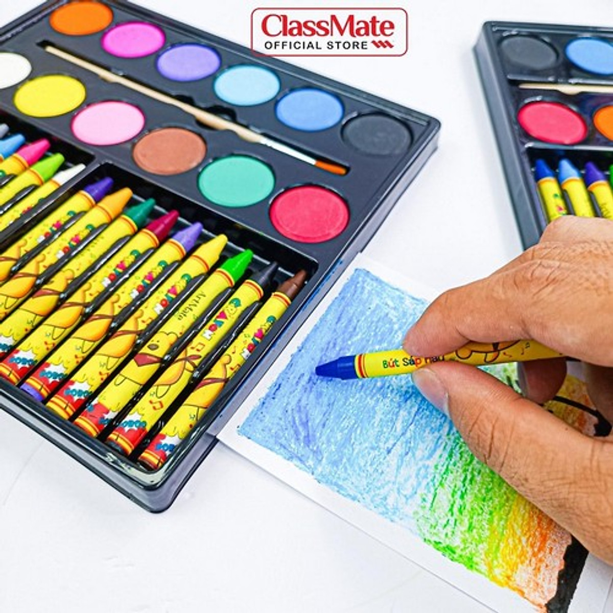 Bộ Sáp và màu nước Artmate 20 món CW101-TK