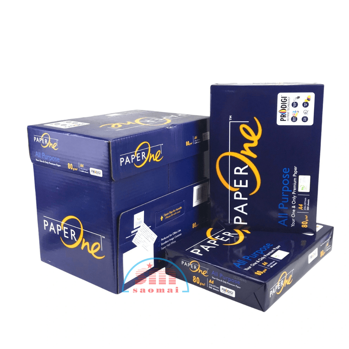 Giấy A4 80gsm PaperOne-ĐHP