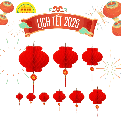 Lồng đèn nylon 11cm (2c)