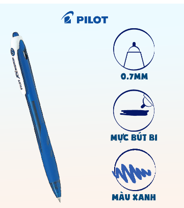 Bút nước Pilot Rexgrip BRG-10f- xanh LL--BT