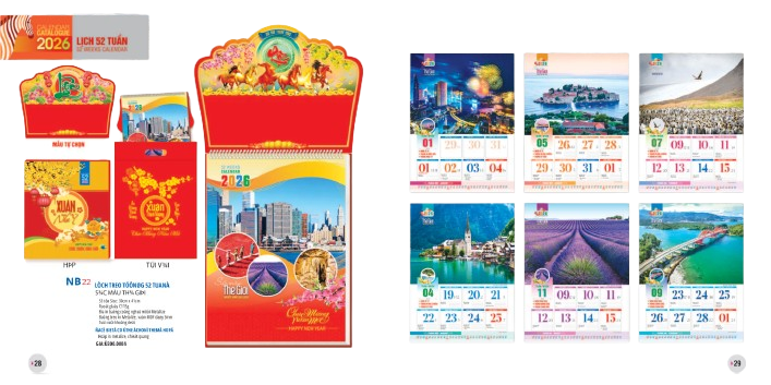 Lịch 52 tuần NB20/21/22 2026-NB
