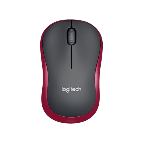 Chuột không dây Logitech M185 đỏ-SS