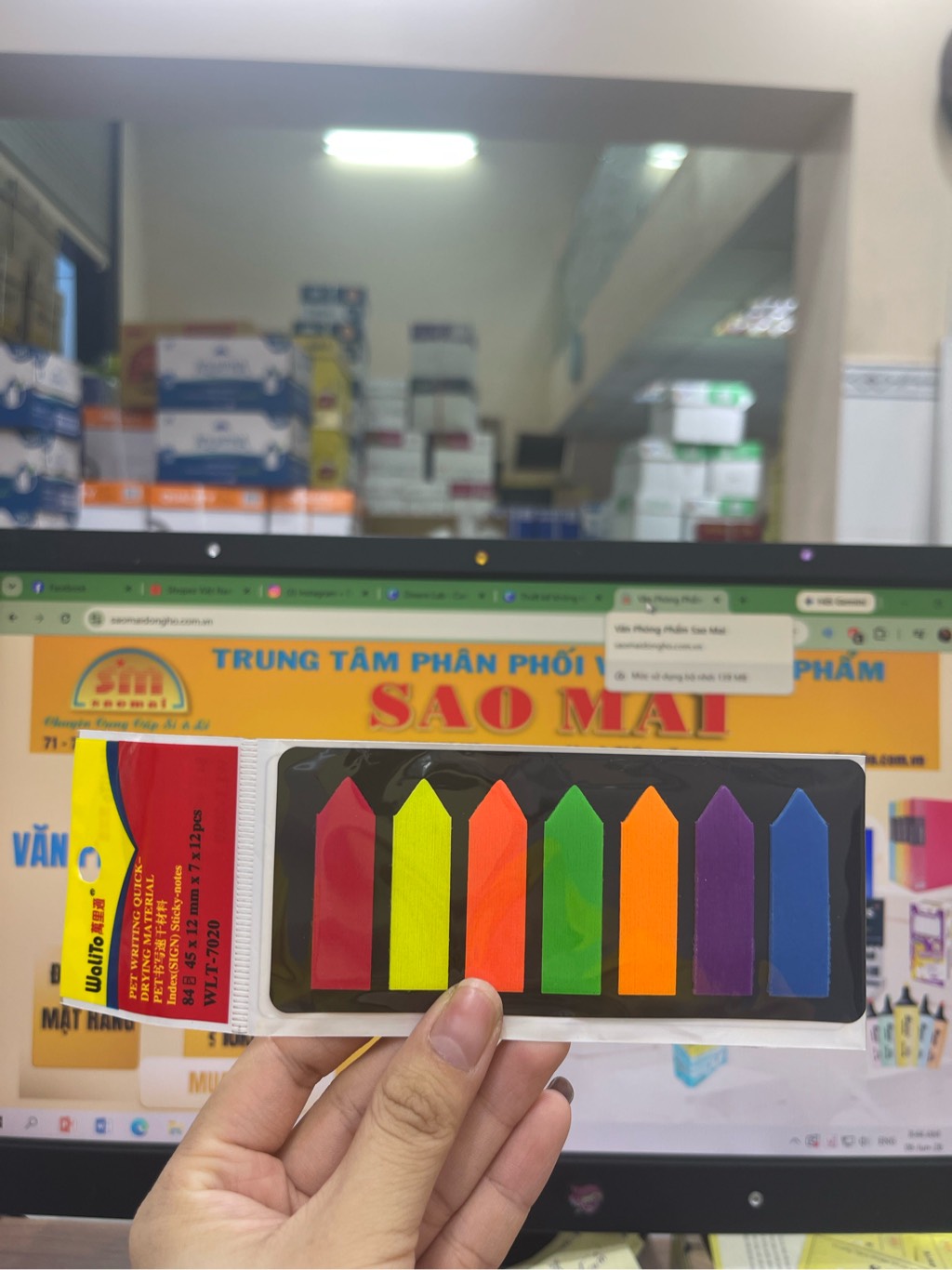 Notes mũi tên Signhere WLT-7011