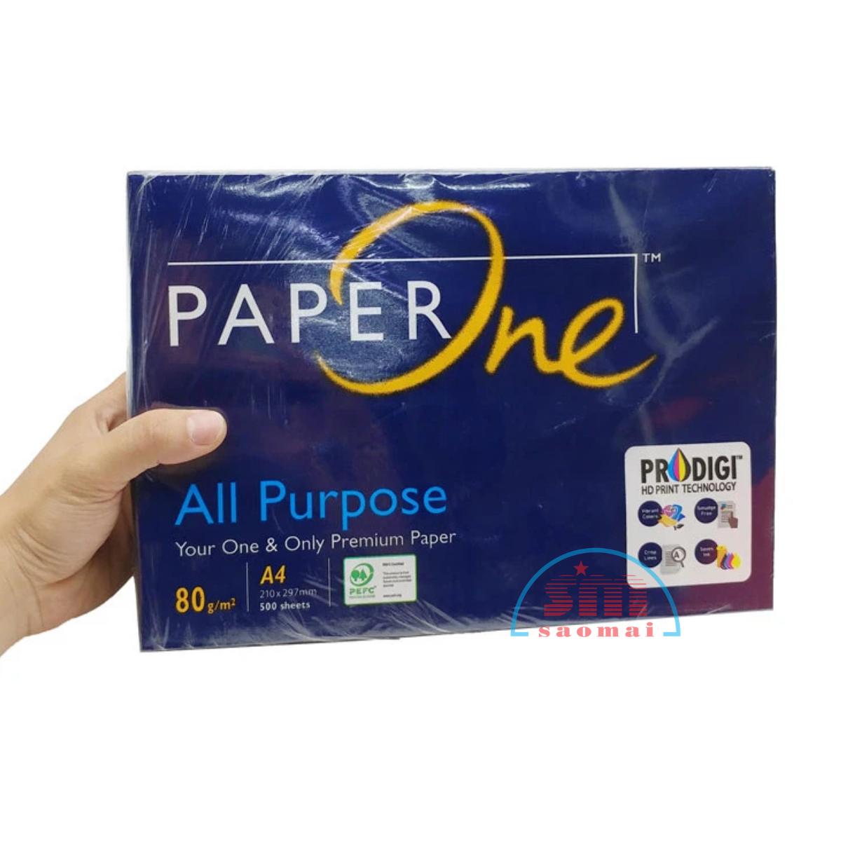 Giấy A4 80gsm PaperOne-ĐHP