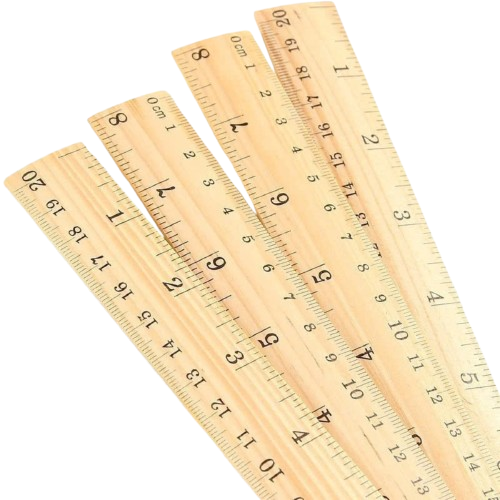 Thước gỗ 50 cm -  AAA-PT