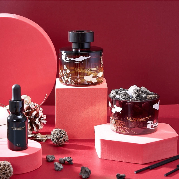 Set tinh dầu KT+ đá muối Lavie-BL