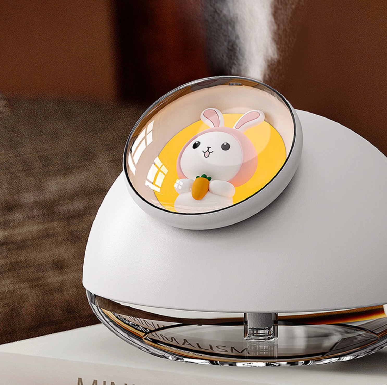 Máy xông tinh dầu thỏ cà rốt-BL