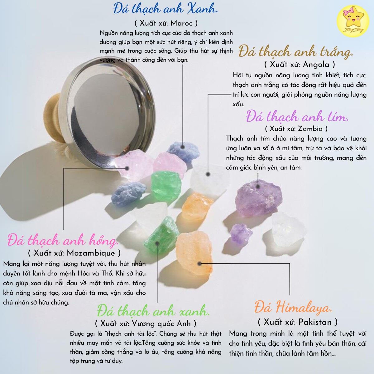 Set tinh dầu+đá thạch anh Citta kèm túi Tote-BL