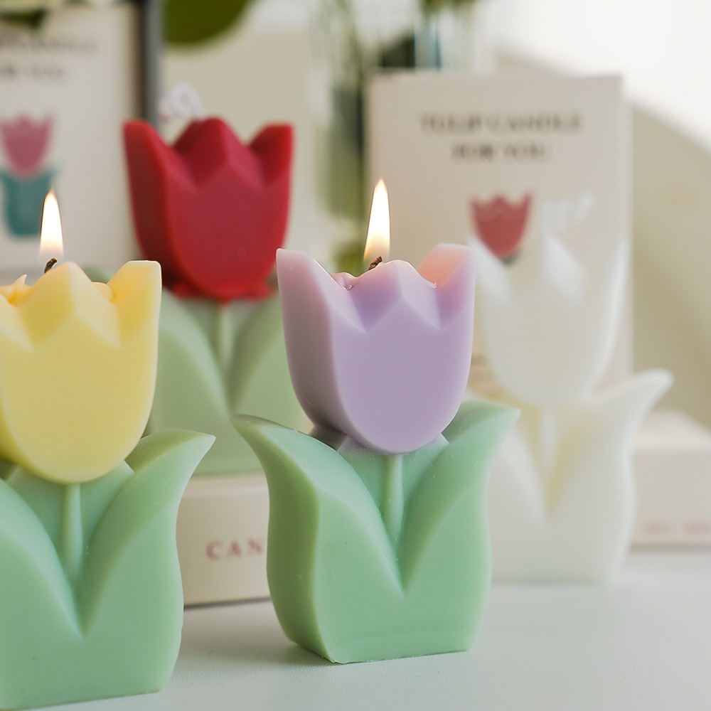 Nến thơm hoa tulip-BL
