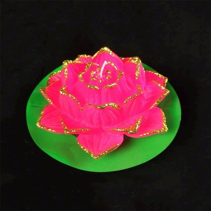 Nến sen dĩa nhỏ-BL