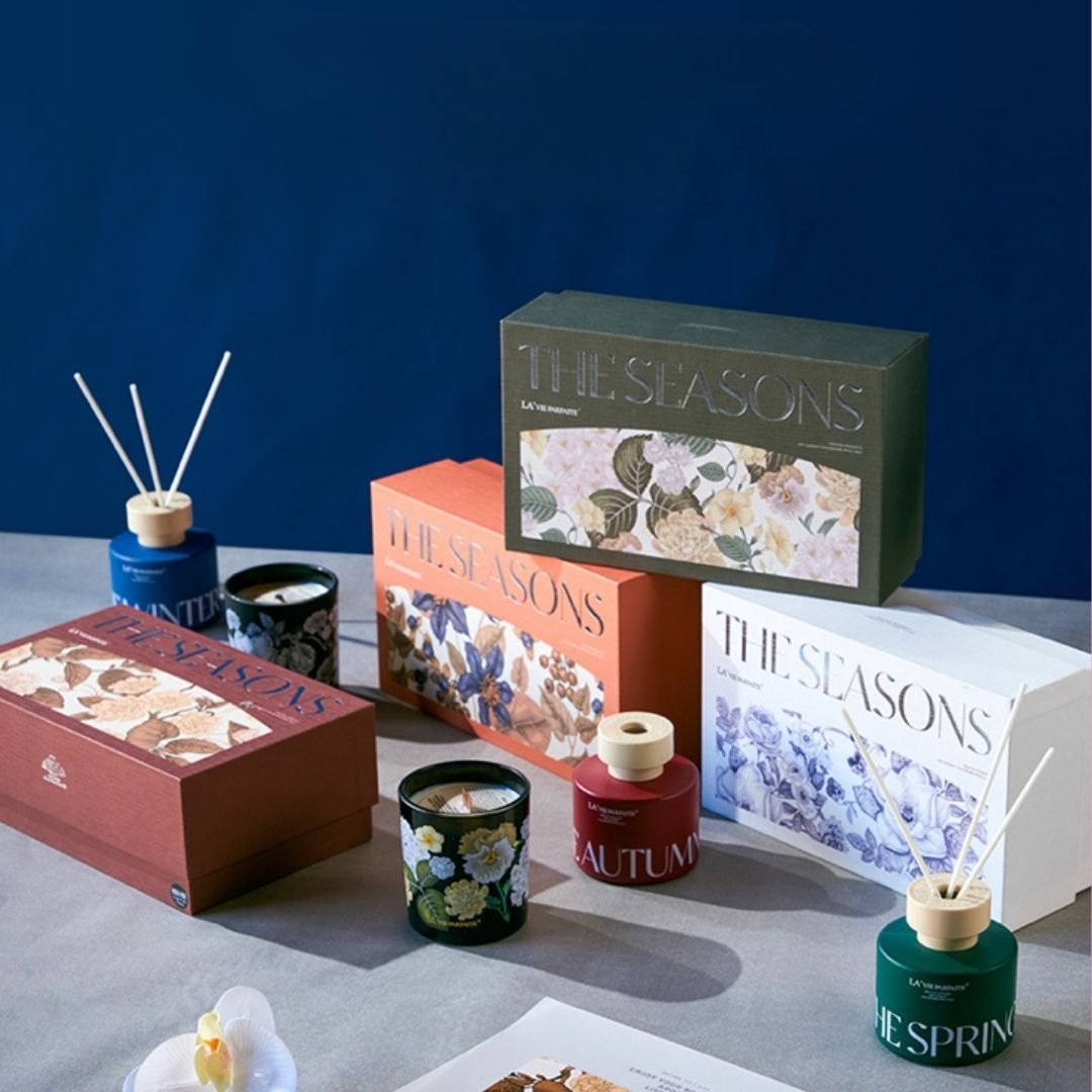 Set nến+tinh dầu KT La'vie Parfaite The Season-Winter-BL