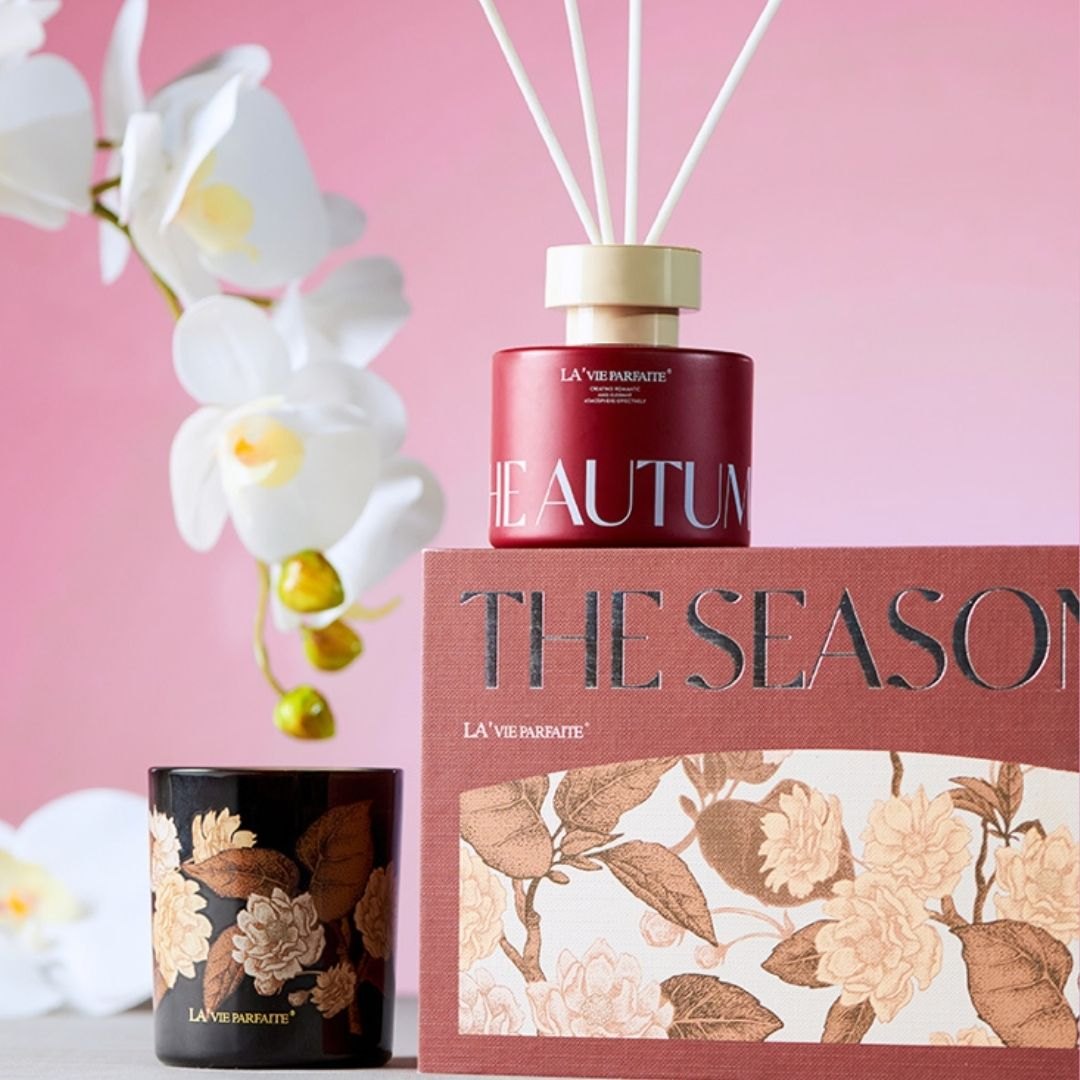 Set nến+tinh dầu KT La'vie Parfaite The Season-Winter-BL