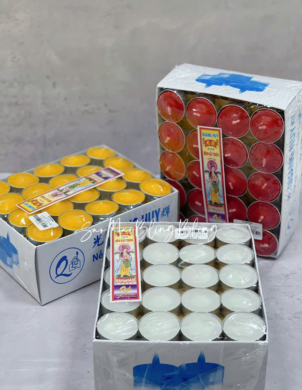 Nến thơm Tealight 4 giờ-HP/PL/BL