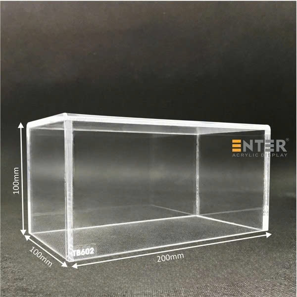 Hộp mica không nắp Enter TB602 100x200x100mm mica dày 5mm-SM