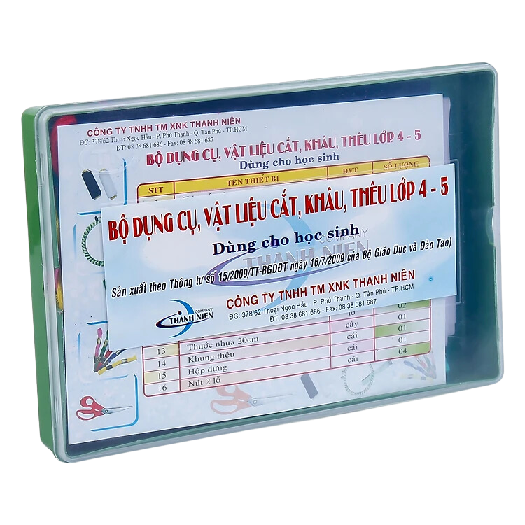 Bộ DC cắt.may.thêu Lớp 4-5>-TBTH/TN