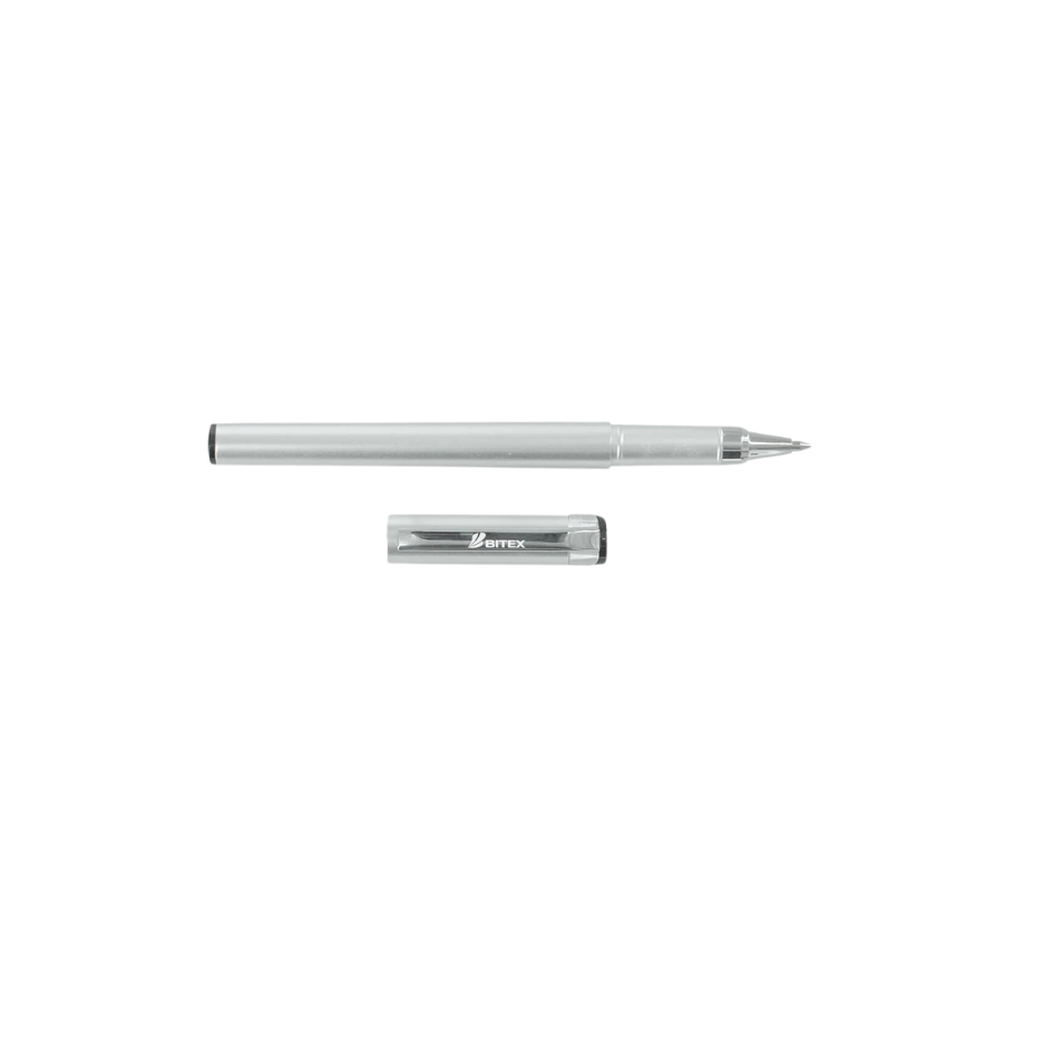 Bút nước Bitex G23 thân nhũ bạc mực xanh-BT