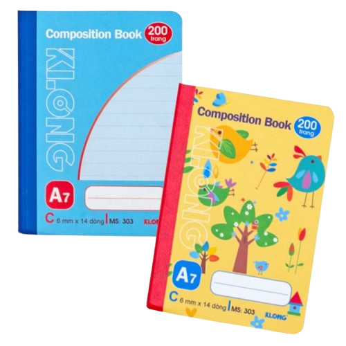 Sổ KLong A7 kẻ ngang TP3303 (200 trang)-KL