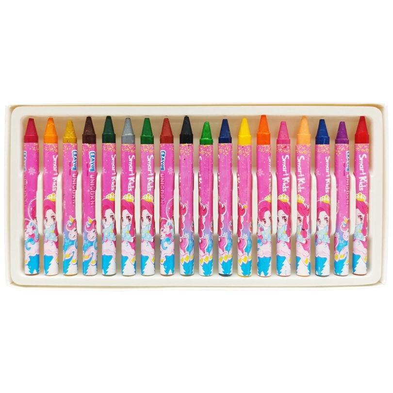 Sáp SmartKids 18 màu Unicorn CR07-BT