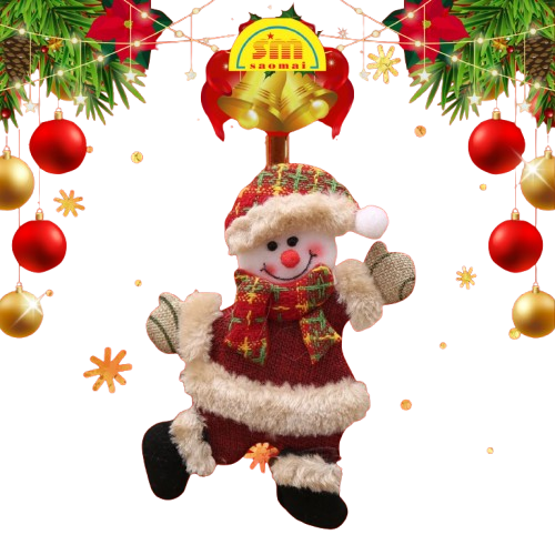 Noel-Mút nỉ trang trí 18cm-JC