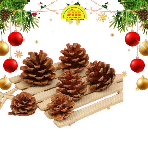 Noel-Trái thông 4cm 6c 91-401-JC